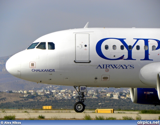 5B-DBP, Airbus A319-100, Cyprus Airways
