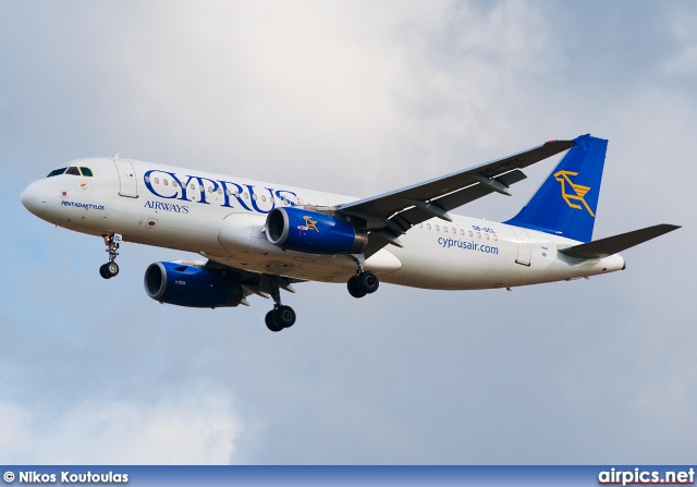 5B-DCL, Airbus A320-200, Cyprus Airways