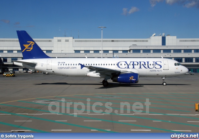 5B-DCM, Airbus A320-200, Cyprus Airways