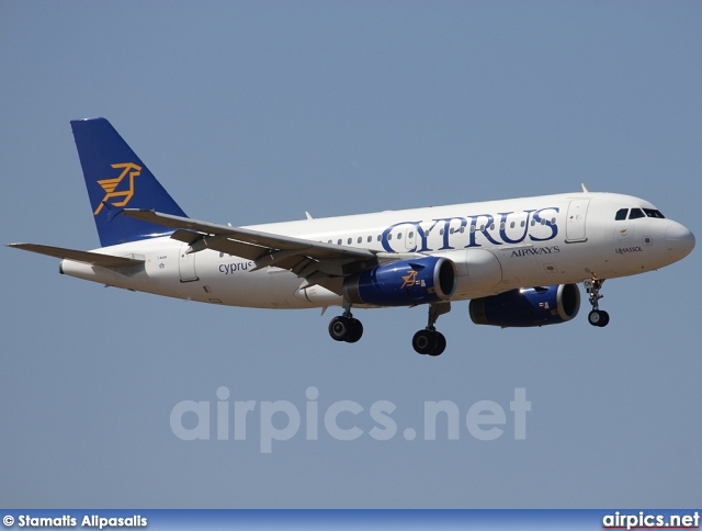 5B-DCN, Airbus A319-100, Cyprus Airways