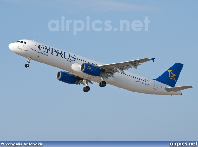 5B-DCO, Airbus A321-200, Cyprus Airways