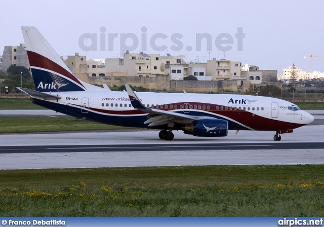 5N-MJI, Boeing 737-700, Arik