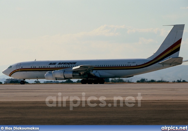 5X-JEF, Boeing 707-300C, Air Afrique