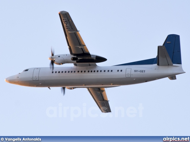 5Y-CET, Fokker 50, Skyward International