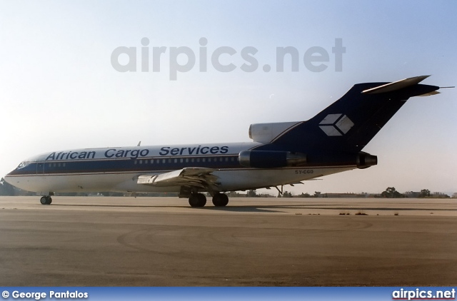 5Y-CGO, Boeing 727-100F, African Cargo Services