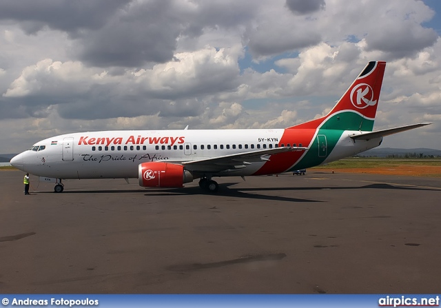 5Y-KYN, Boeing 737-300, Kenya Airways