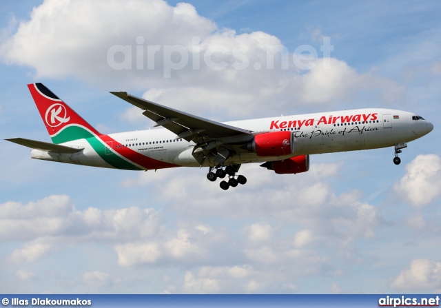 5Y-KYZ, Boeing 777-200ER, Kenya Airways