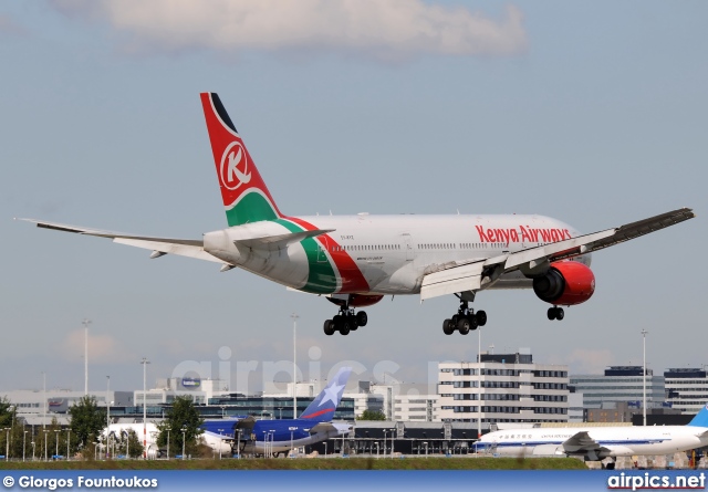 5Y-KYZ, Boeing 777-200ER, Kenya Airways