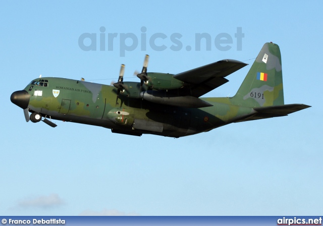 6191, Lockheed C-130H Hercules, Romanian Air Force