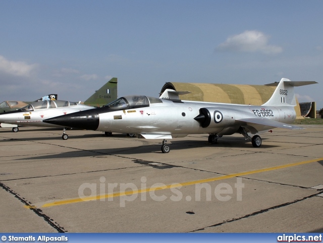 6662, Lockheed RF-104G Starfighter, Hellenic Air Force