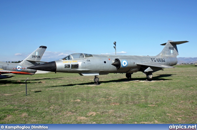 6692, Lockheed RF-104G Starfighter, Hellenic Air Force