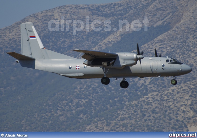 71386, Antonov An-26, Serbian Air Force