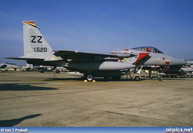 78-0520, Boeing (McDonnell Douglas) F-15C Eagle, United States Air Force
