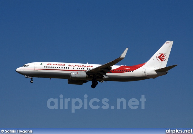 7T-VKC, Boeing 737-800, Air Algerie