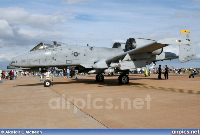 81-0954, Fairchild A-10A Thunderbolt II, United States Air Force