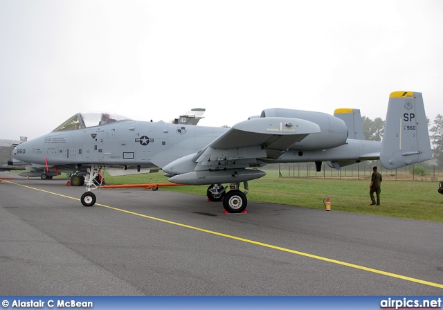 81-0962, Fairchild A-10A Thunderbolt II, United States Air Force