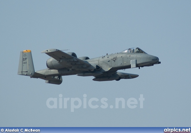 81-0963, Fairchild A-10A Thunderbolt II, United States Air Force