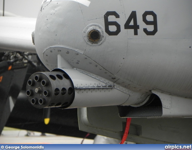 82-0649, Fairchild A-10A Thunderbolt II, United States Air Force