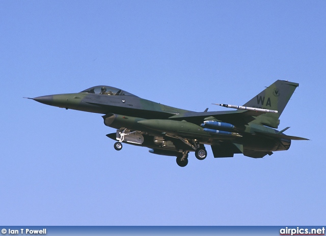 83-1129, Lockheed F-16C Fighting Falcon, United States Air Force