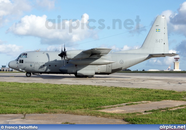 84007, Lockheed C-130H Hercules, Swedish Air Force