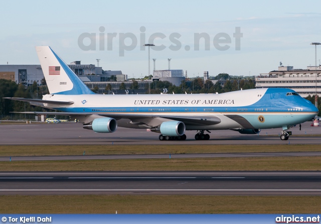 92-9000, Boeing VC-25A (747-200B), United States Air Force