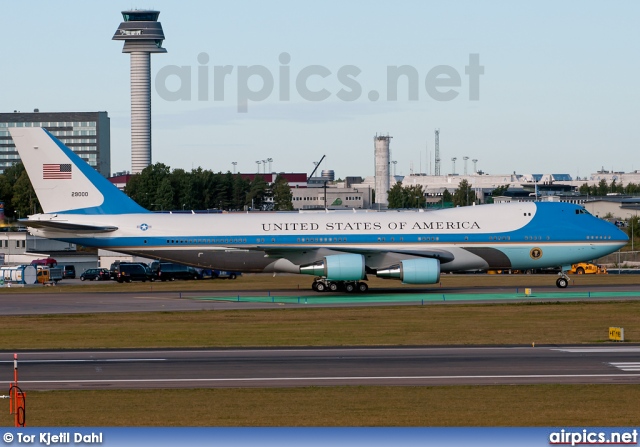 92-9000, Boeing VC-25A (747-200B), United States Air Force