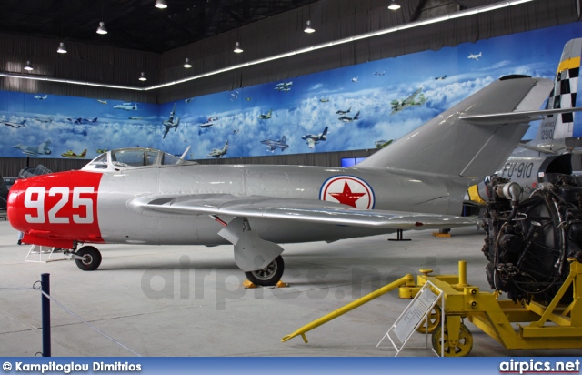 925, Mikoyan-Gurevich MiG-15, Korean People's Air Force