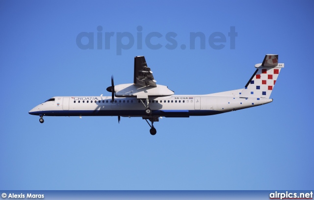 9A-CQA, De Havilland Canada DHC-8-400Q Dash 8, Croatia Airlines