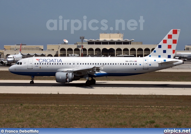 9A-CTJ, Airbus A320-200, Croatia Airlines