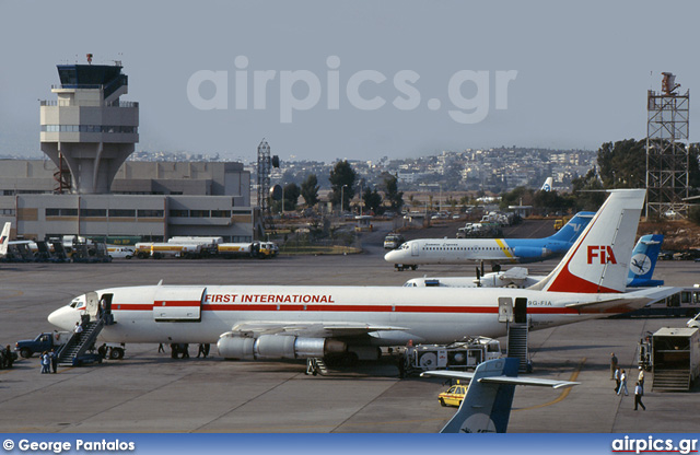 9G-FIA, Boeing 707-300C, First International Airways