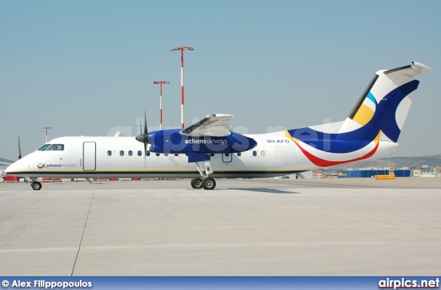 9H-AFD, De Havilland Canada DHC-8-300 Q Dash 8, Athens Airways