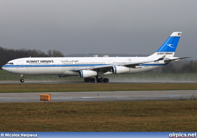 9K-ANC, Airbus A340-300, Kuwait Airways