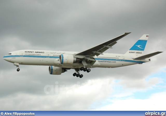 9K-AOA, Boeing 777-200ER, Kuwait Airways