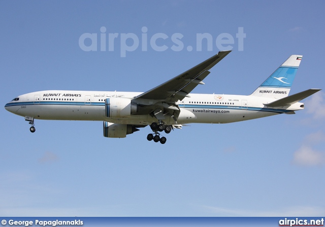 9K-AOB, Boeing 777-200ER, Kuwait Airways