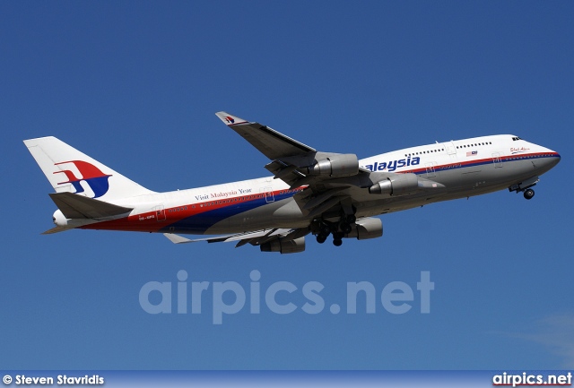 9M-MPB, Boeing 747-400, Malaysia Airlines