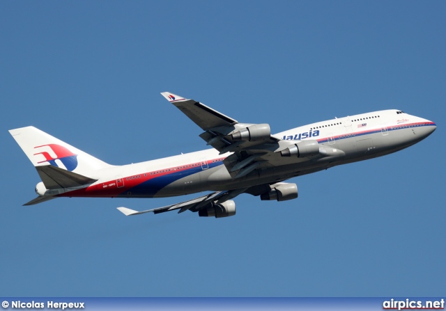 9M-MPO, Boeing 747-400, Malaysia Airlines