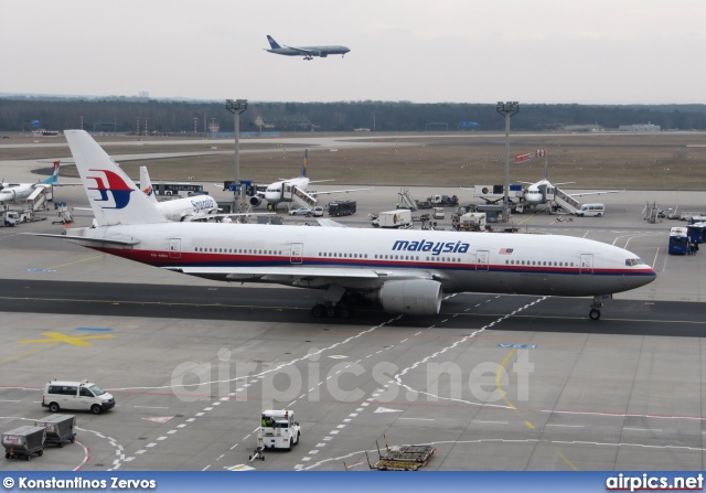 9M-MRH, Boeing 777-200ER, Malaysia Airlines