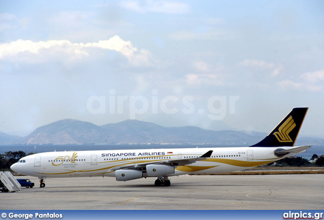 9V-SJE, Airbus A340-300, Singapore Airlines