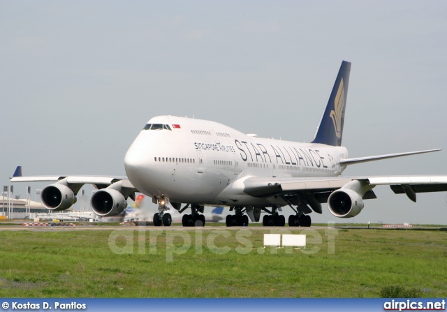 9V-SPP, Boeing 747-400, Singapore Airlines