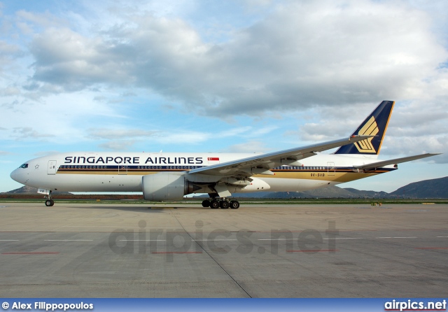 9V-SVB, Boeing 777-200ER, Singapore Airlines