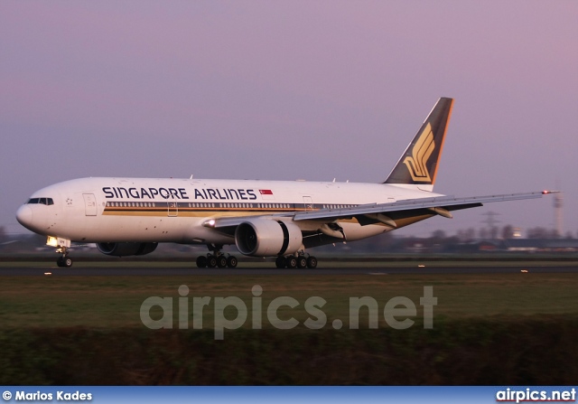 9V-SVH, Boeing 777-200ER, Singapore Airlines