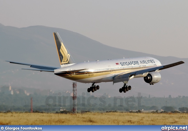 9V-SVI, Boeing 777-200ER, Singapore Airlines