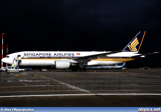 9V-SVI, Boeing 777-200ER, Singapore Airlines