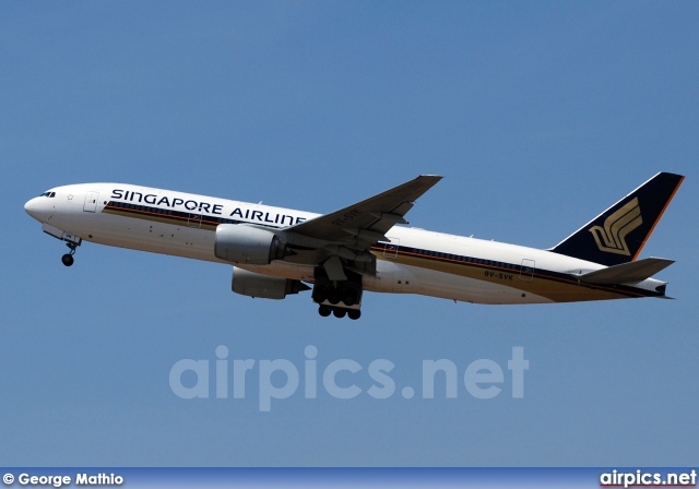 9V-SVK, Boeing 777-200ER, Singapore Airlines