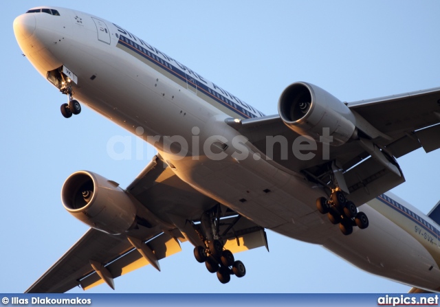 9V-SVK, Boeing 777-200ER, Singapore Airlines