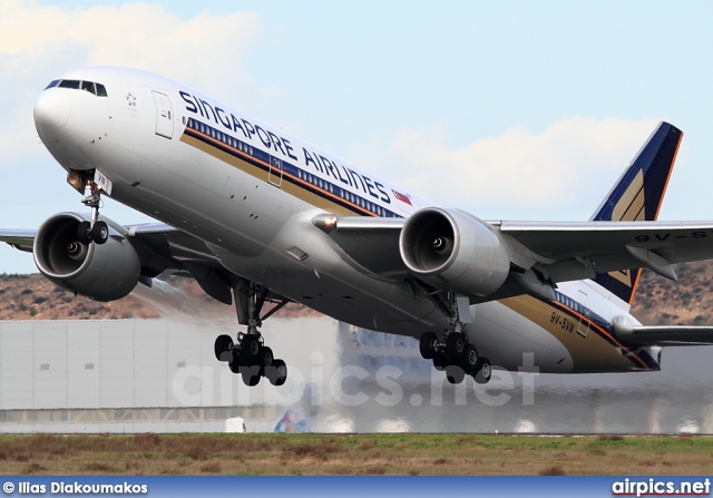 9V-SVN, Boeing 777-200ER, Singapore Airlines