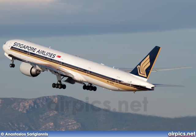 9V-SWJ, Boeing 777-300ER, Singapore Airlines