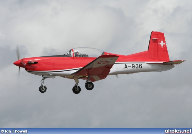 A-936, Pilatus PC-7, Swiss Air Force