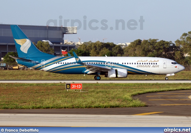 A4O-BC, Boeing 737-800, Oman Air