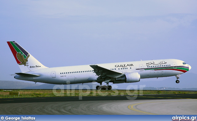 A4O-GI, Boeing 767-300ER, Gulf Air